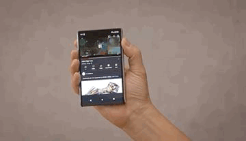 Motorola rollable screen