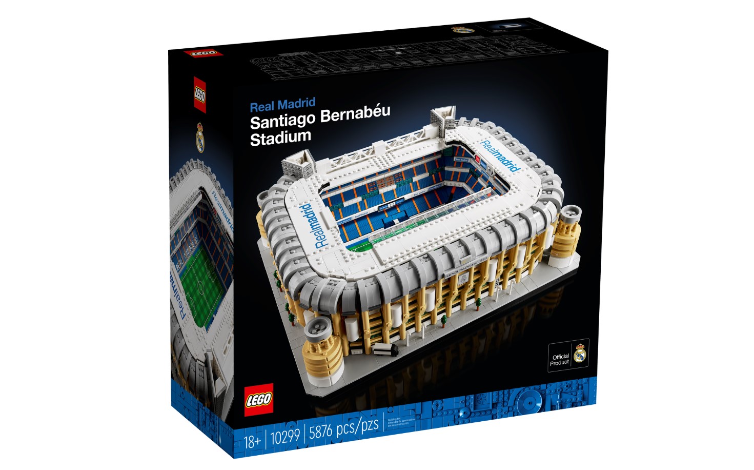 LEGO Creator Expert - Real Madrid – Estádio Santiago Bernabéu