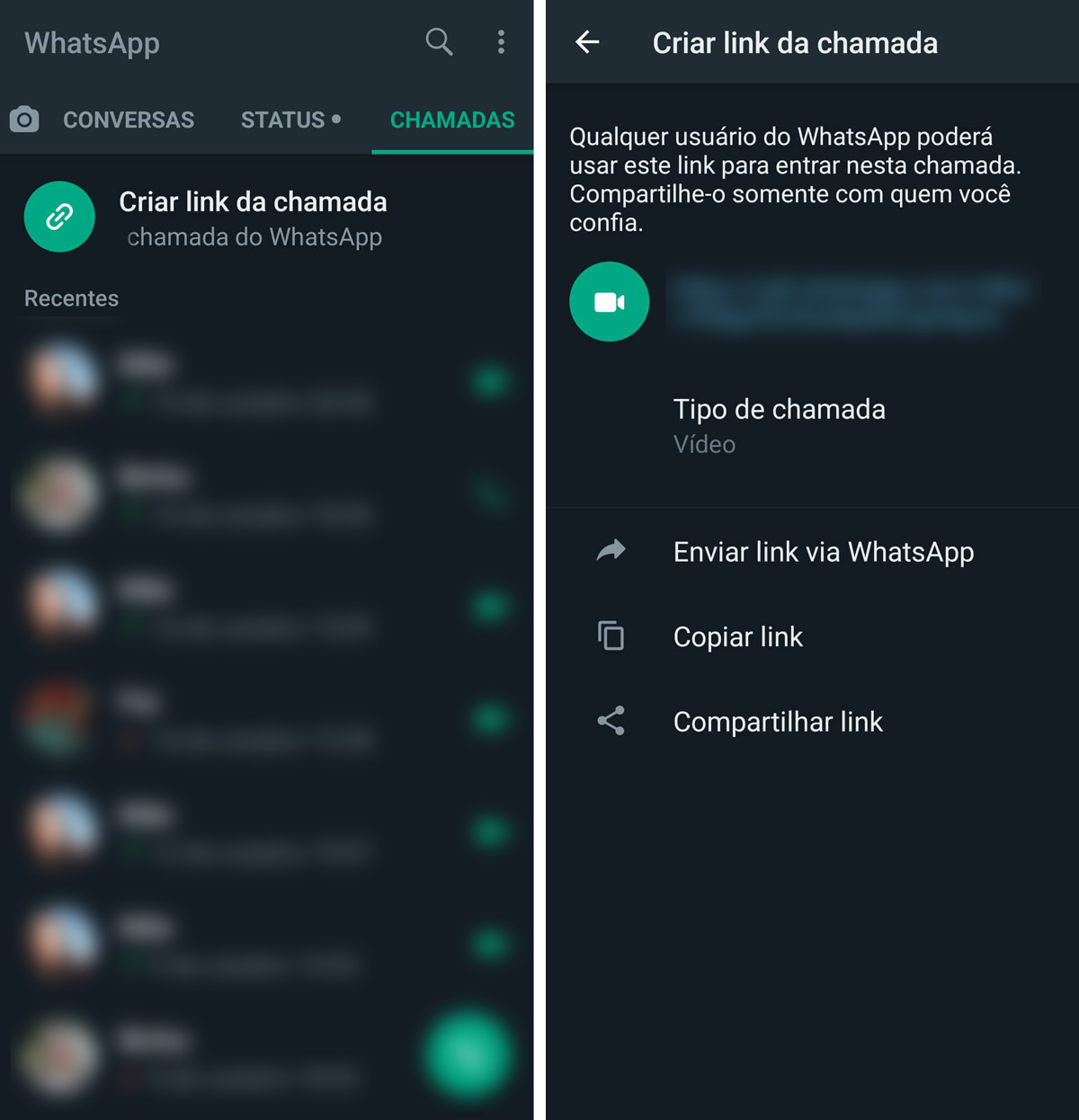 WhatsApp libera links de chamadas de vídeo e voz; saiba como usar - TecMundo