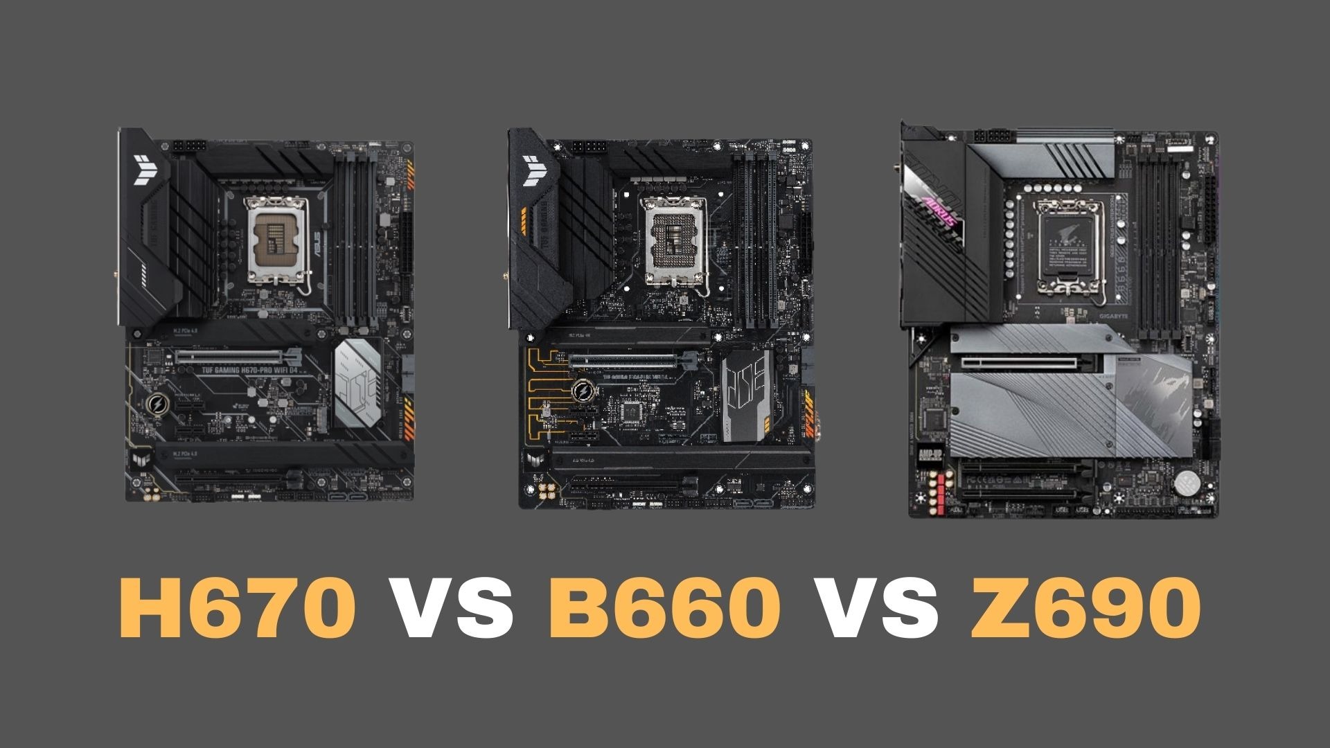 Structure change between entry-level, mid-range and high-end chipsets
