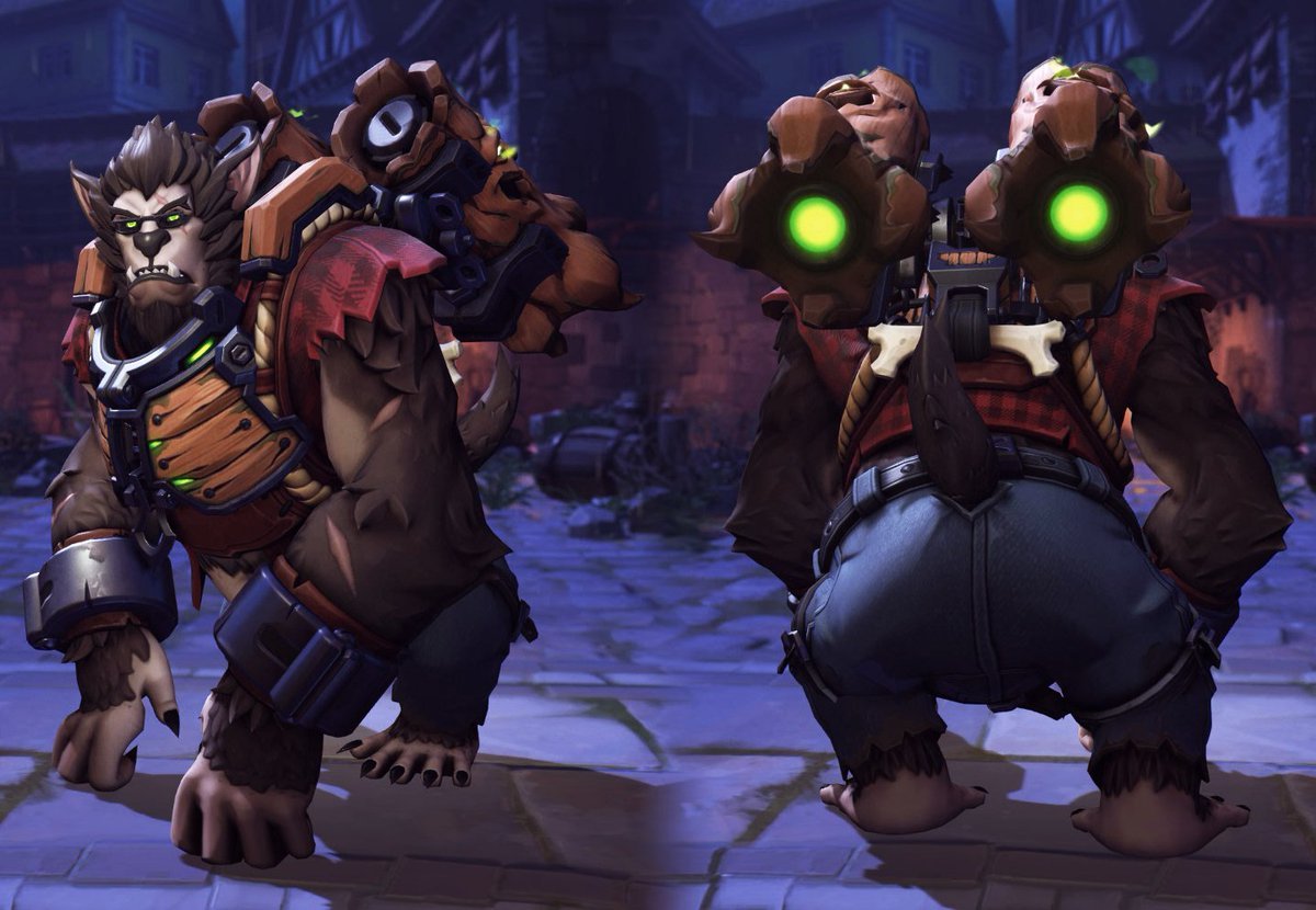 Legendary skin werewolf Winston - Image: Reproduction / Blizzard