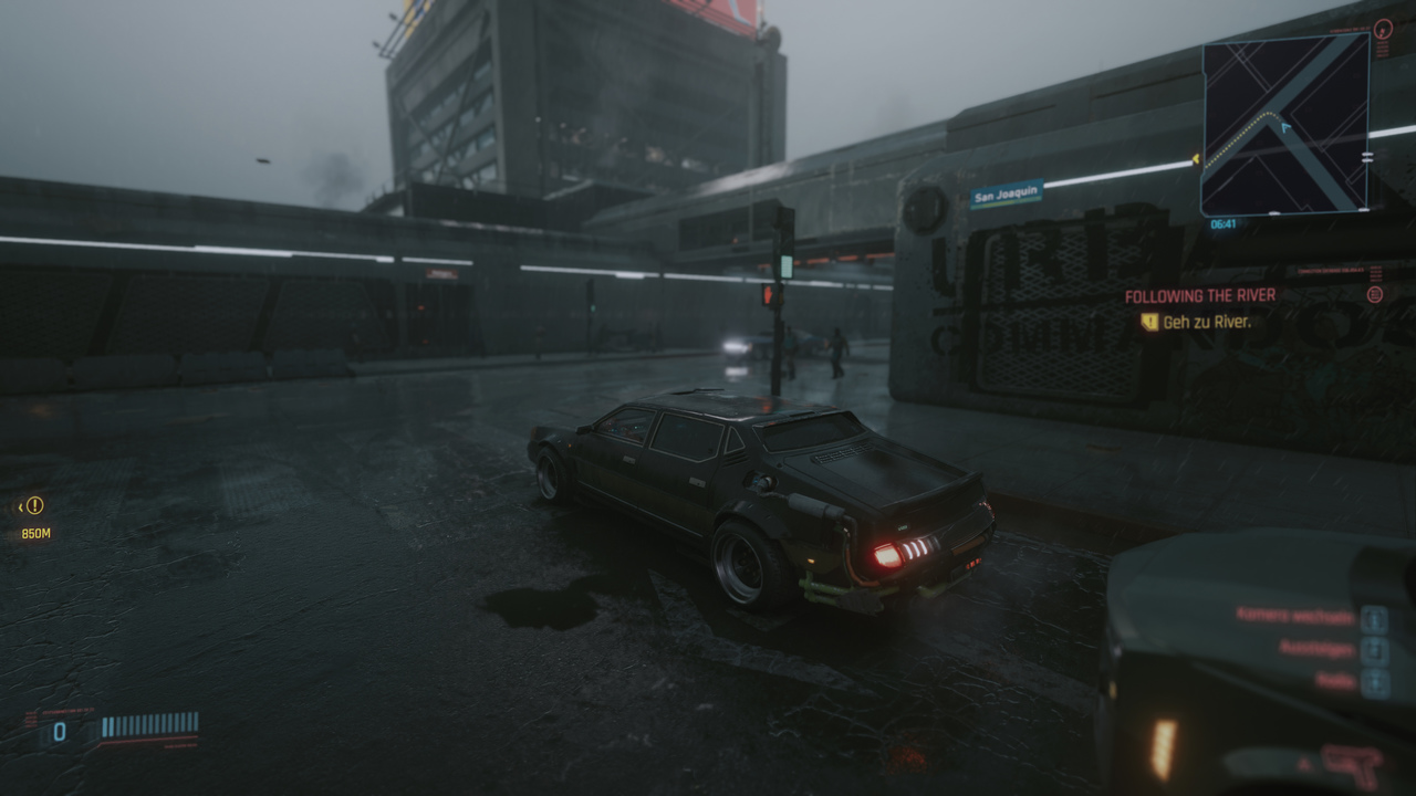 Night city asphalt with new 4k and 8k textures