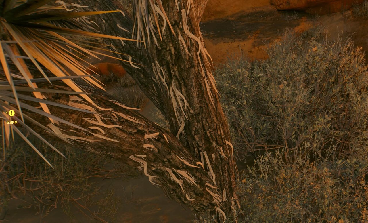 Vegetation from Cyberpunk 2077 with 4k and 8k patch