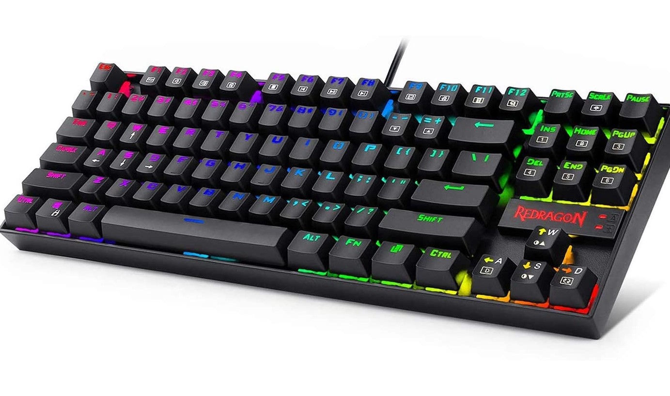 Imagem: Teclado Gamer Redragon Kumara Mecanico