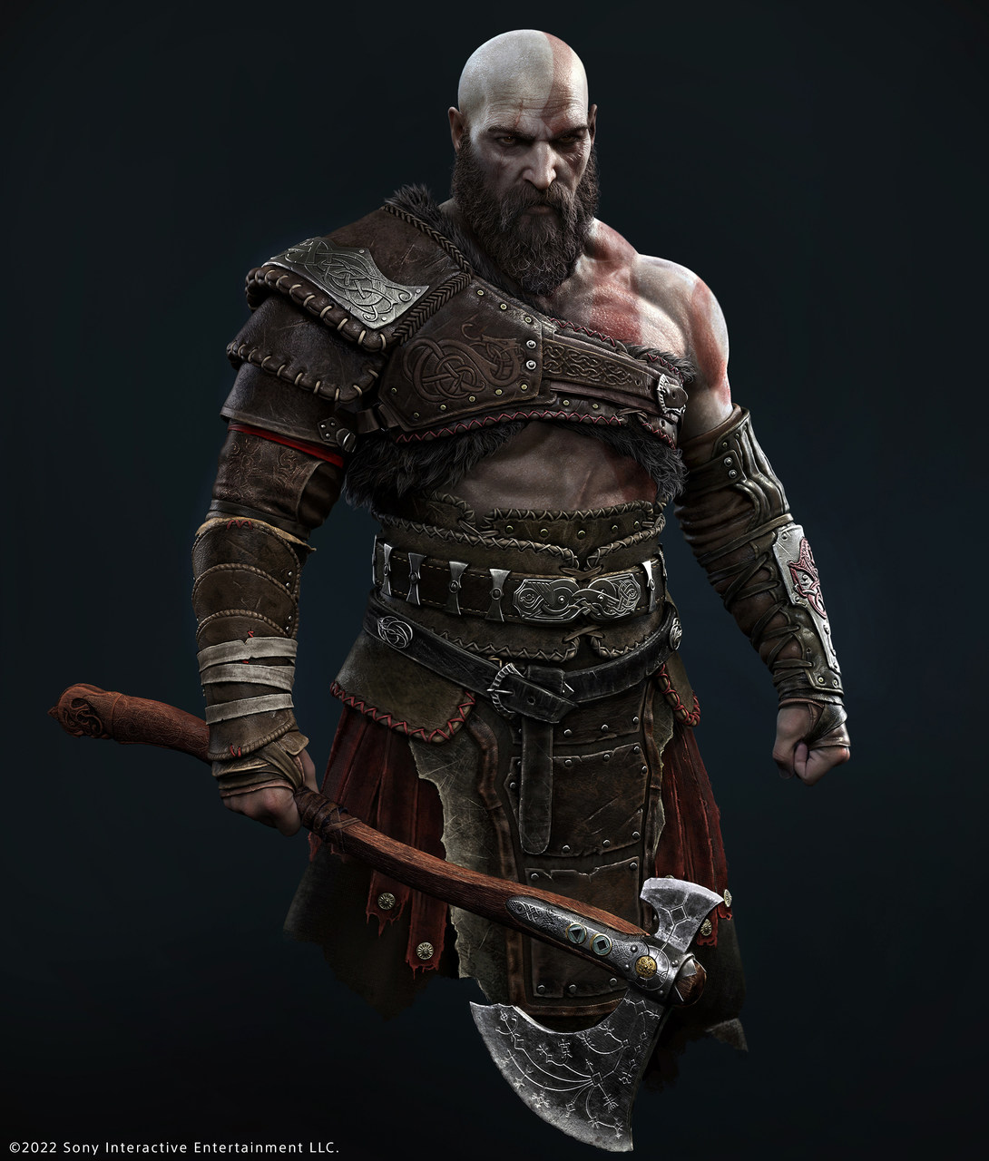TURUNCUHANE Kratos Büst God Of War Ragnarok Playstation Oyunu Karakter Bustu 15 Cm P 809557003