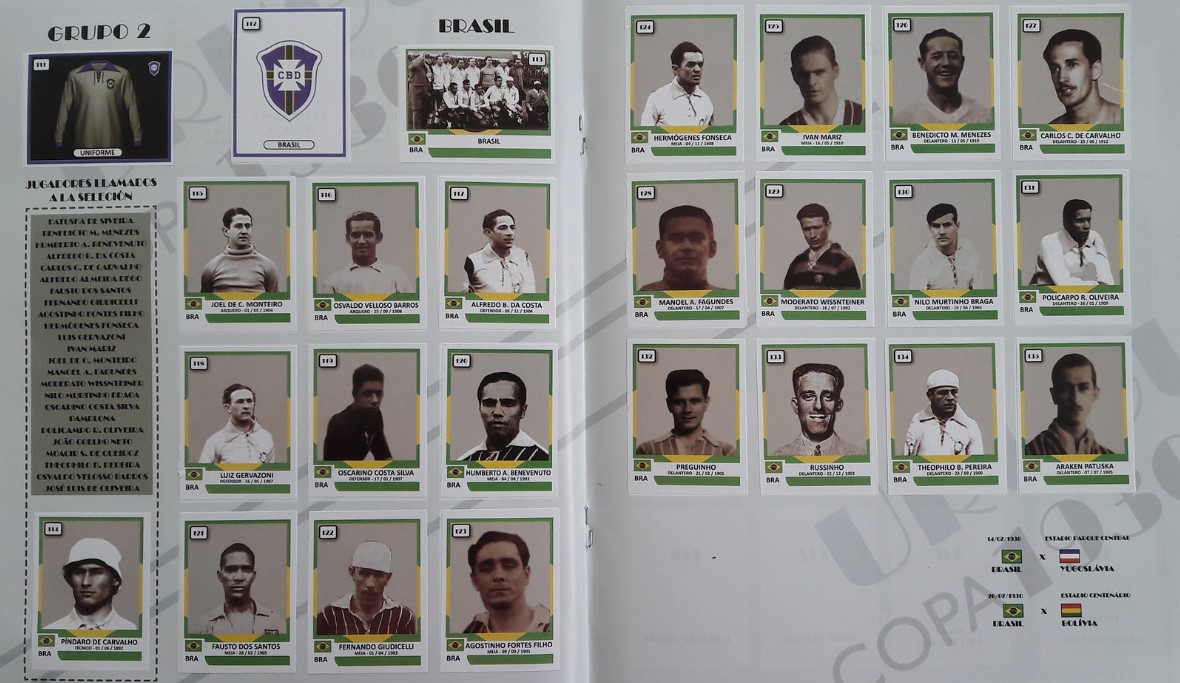 Edição especial do álbum da Copa do Mundo de 1930 foi lançada em 2017