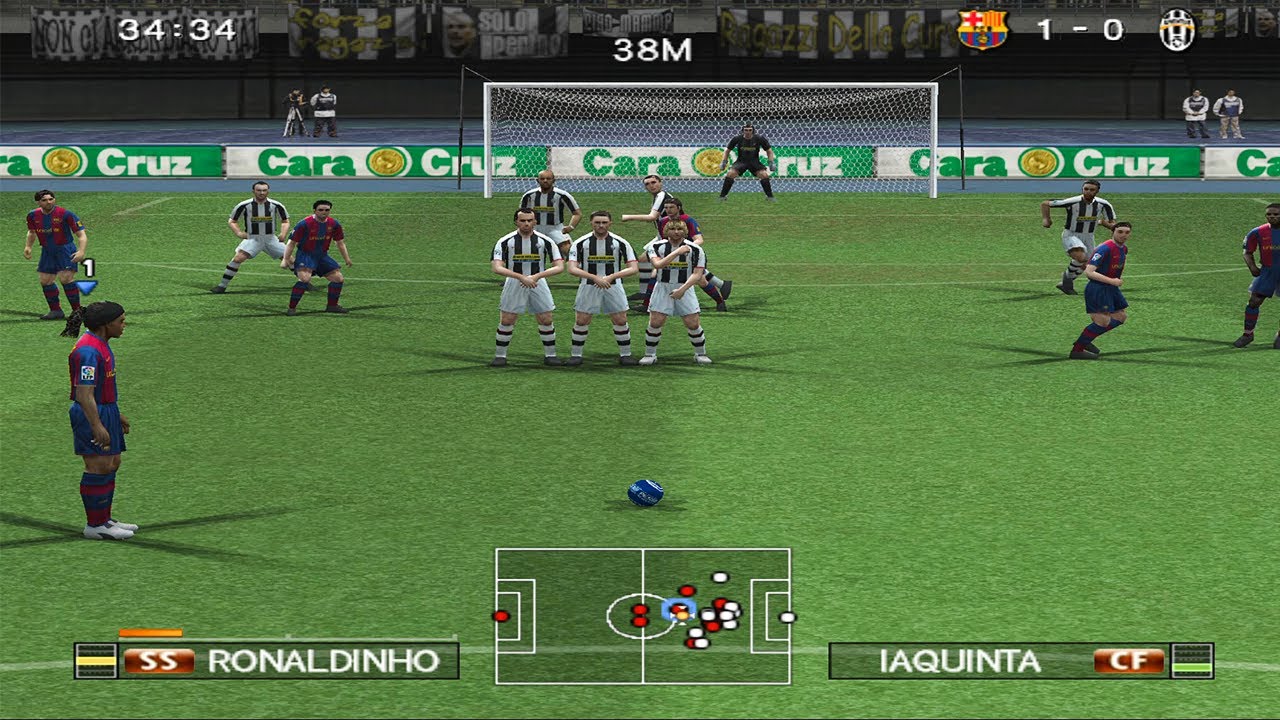 Assim como o seu rival direto, Pro Evolution Soccer também migrou para a nova geração em 2007. Na época, a franquia da Konami ainda era a favorita dos brasileiros e se destacava no gameplay mais solto e ágil.