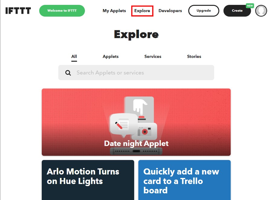 The IFTTT tool is easy to use and already has a number of automations ready to use.