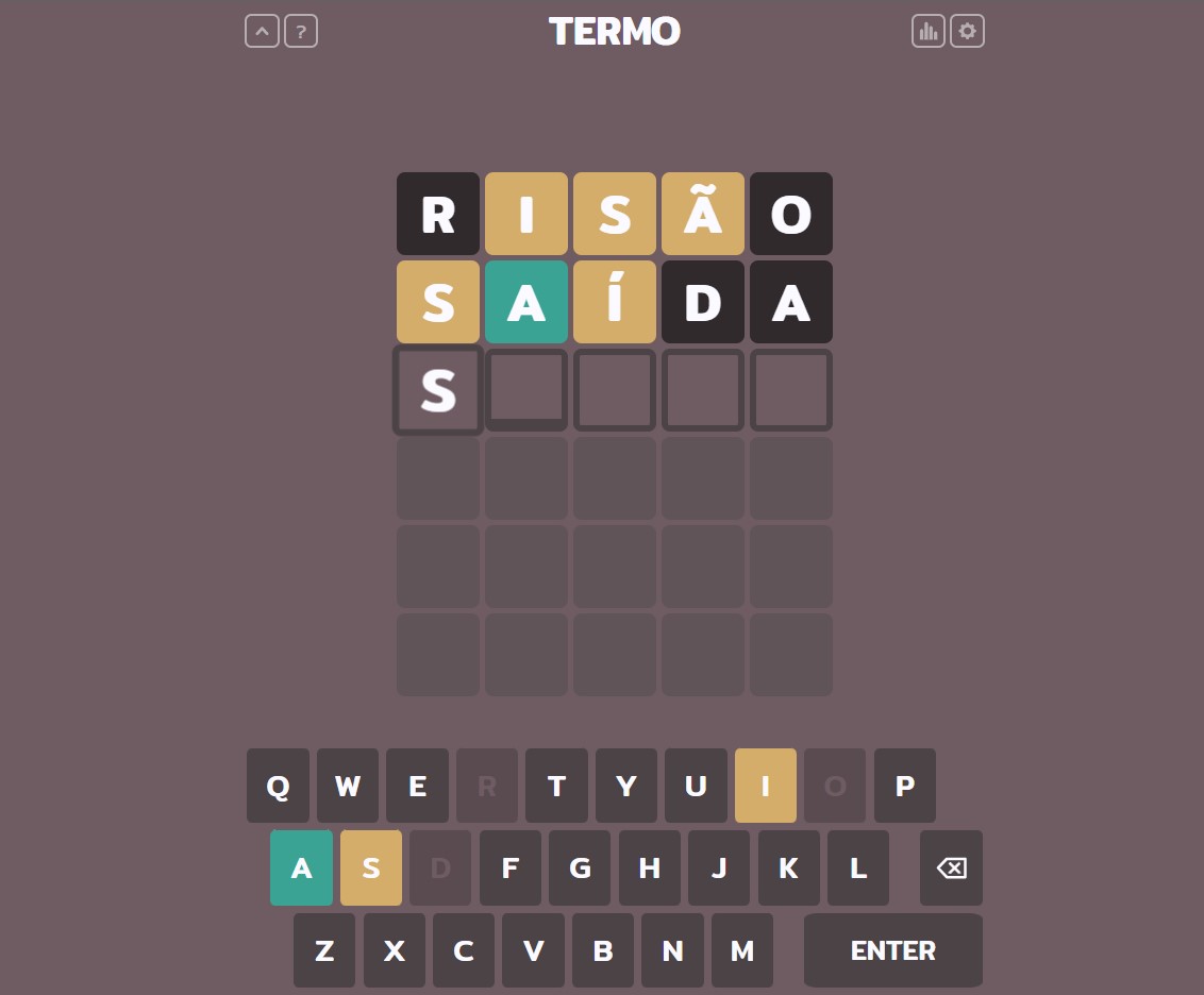 Creado por Fernando Serboncini, Termo es la versión portuguesa de Wordle.