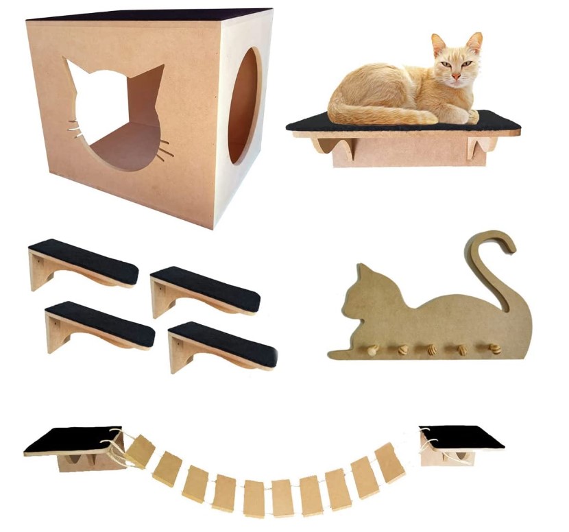 Image: Playground for Cats in MDF 