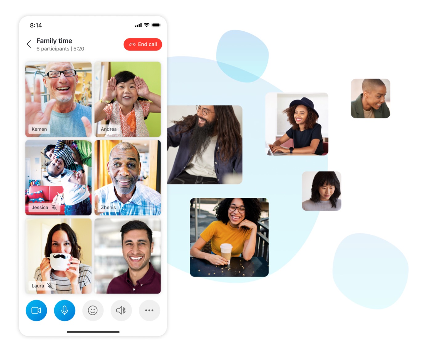 Skype's mobile app will have improvements for video calls.