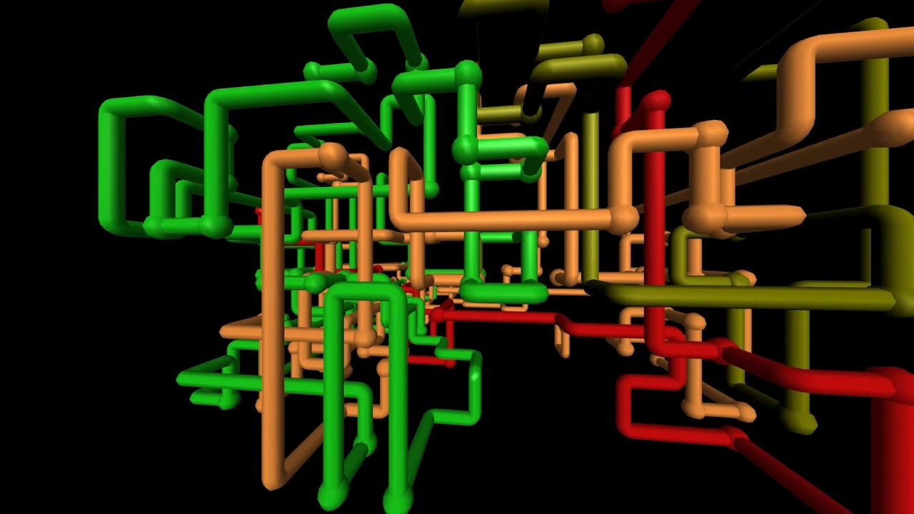 3D plumbing screensaver was one of the most popular screensavers on Windows