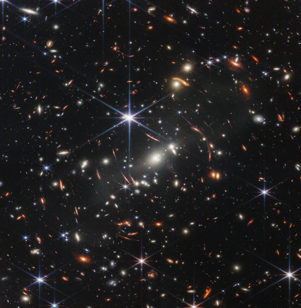 Campo Profundo do Webb, o aglomerado de galáxias SMACS 0723.