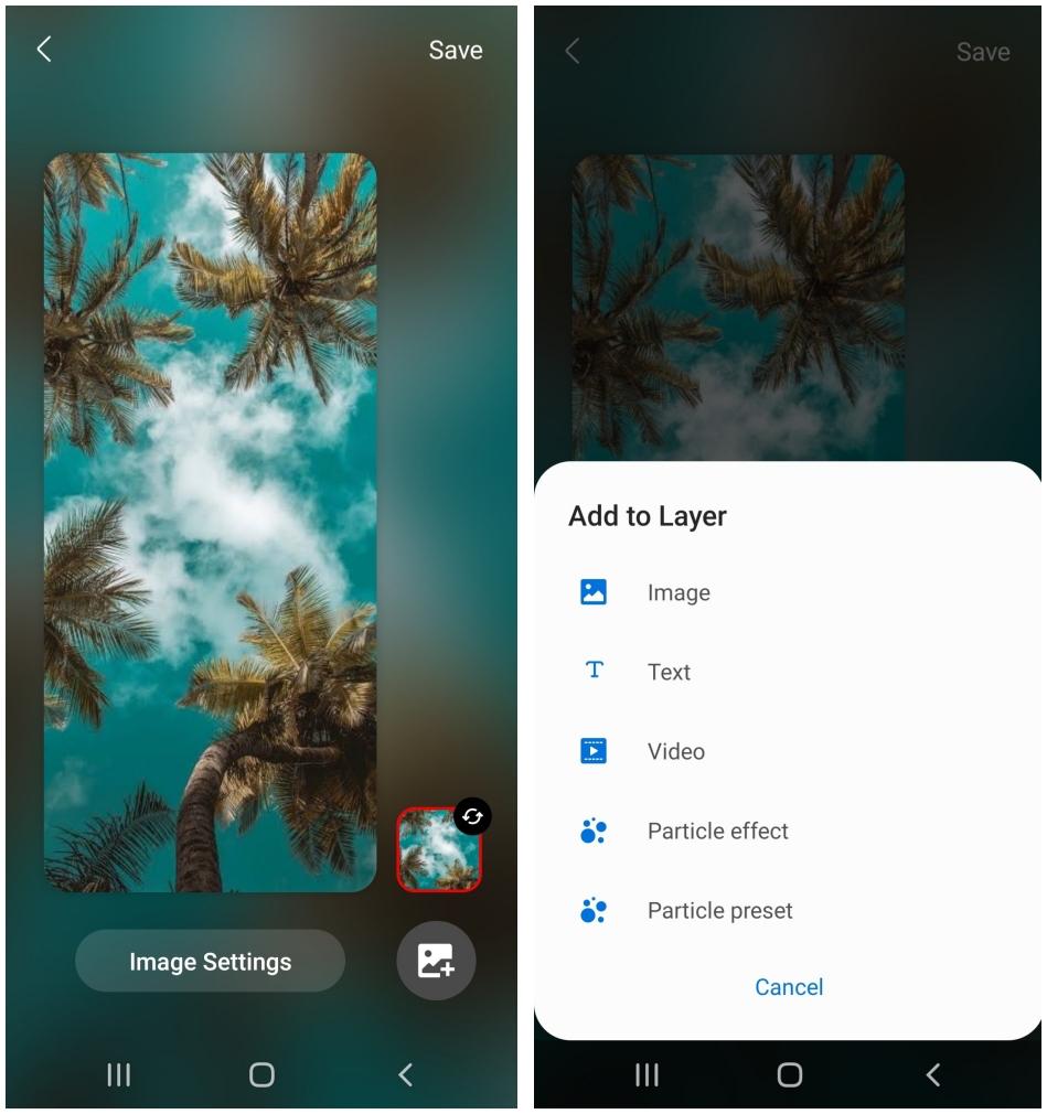 É possível criar um novo plano de fundo do zero ou modificar os já disponibilizados na plataforma