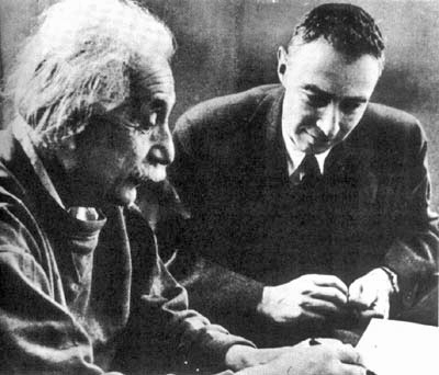 Oppenheimer worked with other big names of the time such as Albert Einstein (Source: Wikimedia Commons)