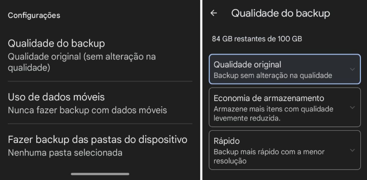 Google Fotos Simplifica Os Termos Das Configurações De Backup - TecMundo