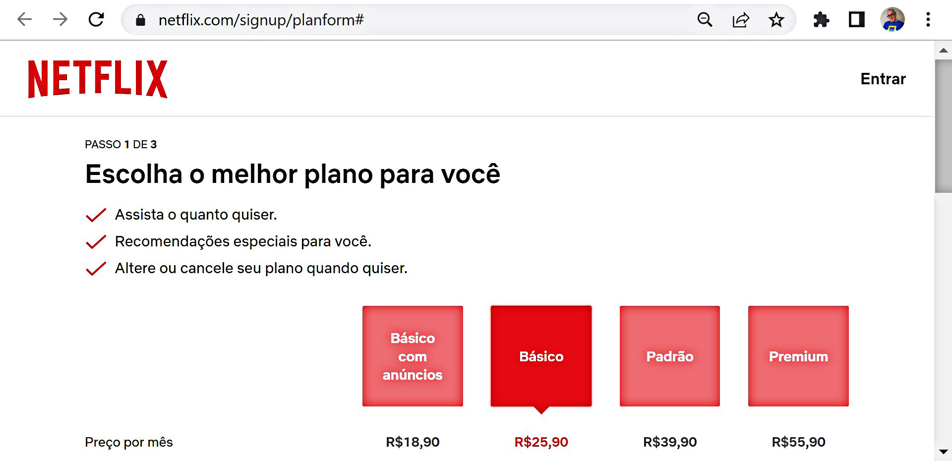 Se colar, colou: Netflix esconde plano básico sem anúncios de R$ 25,90 –  Tecnoblog