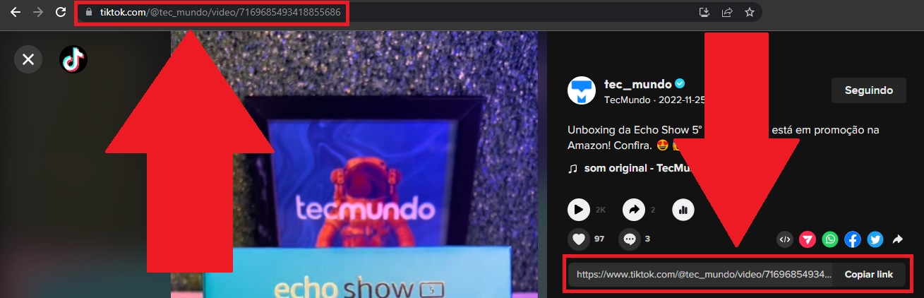 Veja o passo a passo de como baixar áudio do TikTok - TecMundo