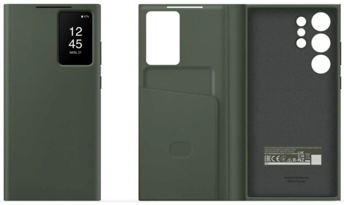 Capa de proteção do Galaxy S23 Ultra.