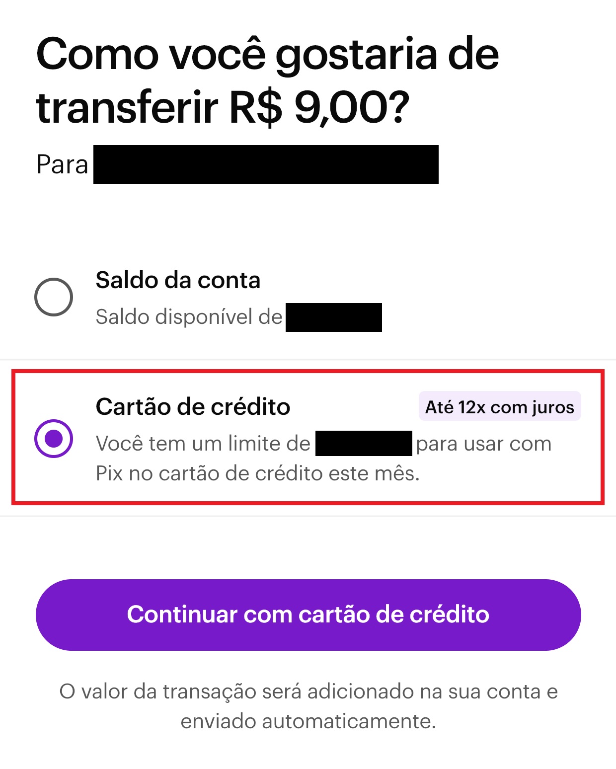 Saiba como pagar cartão de crédito Nubank usando Pix de outros bancos -  TecMundo