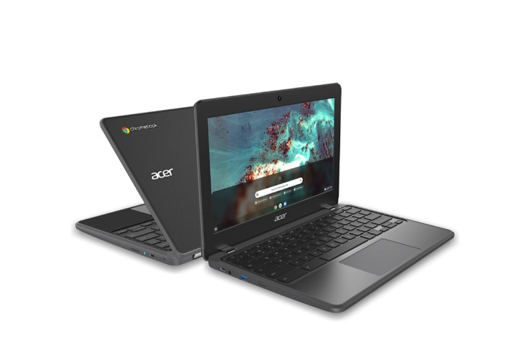 The Chromebook 511 retains the traditional laptop design.