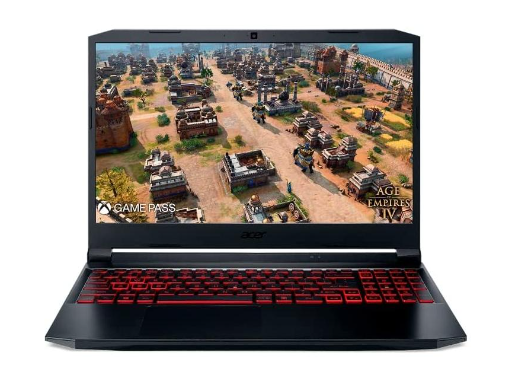 Image: Acer Aspire Nitro 5 Gaming Laptop AN515-57-52LC, 8GB RAM, 512GB SSD