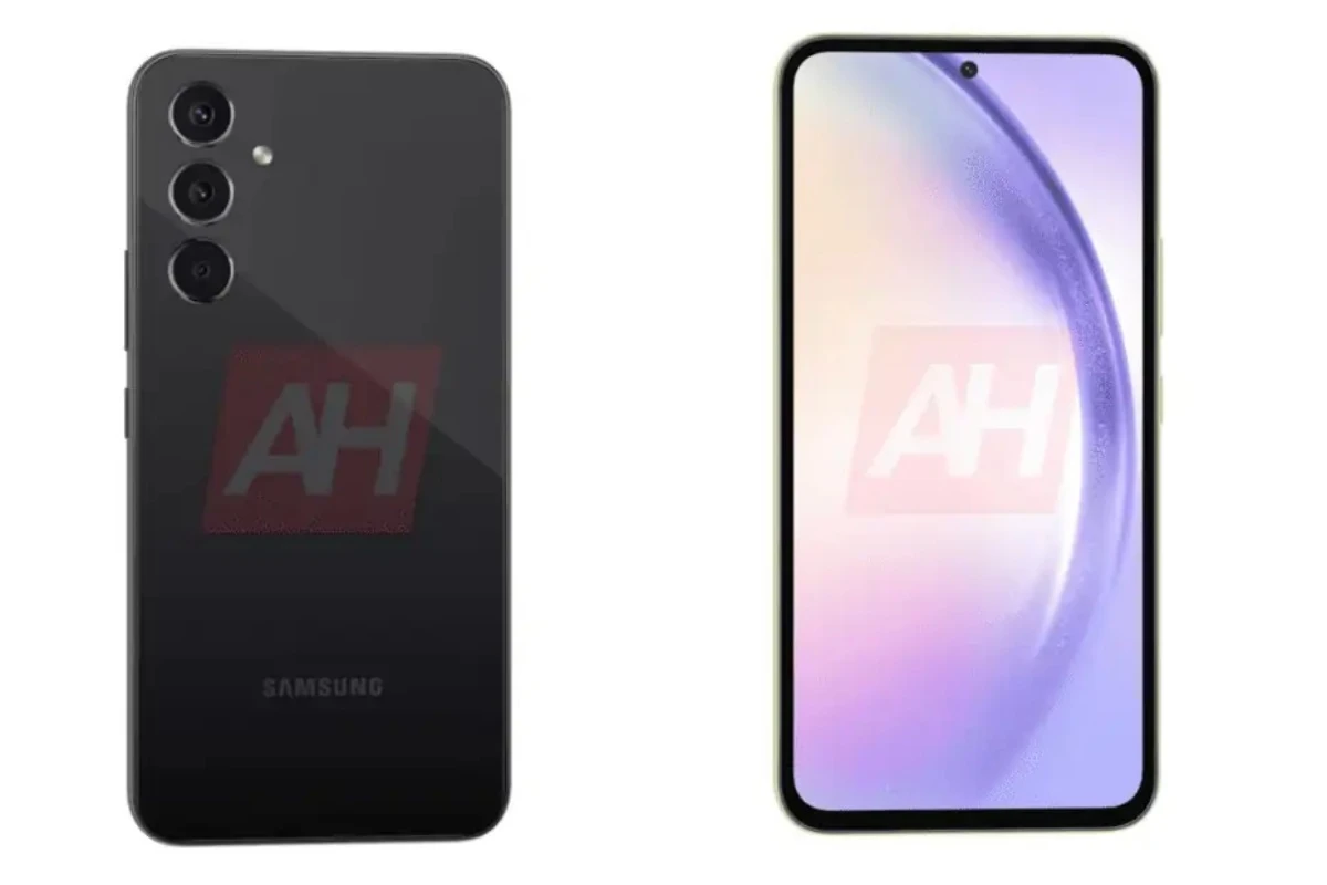 Possível design do Galaxy A54 5G.