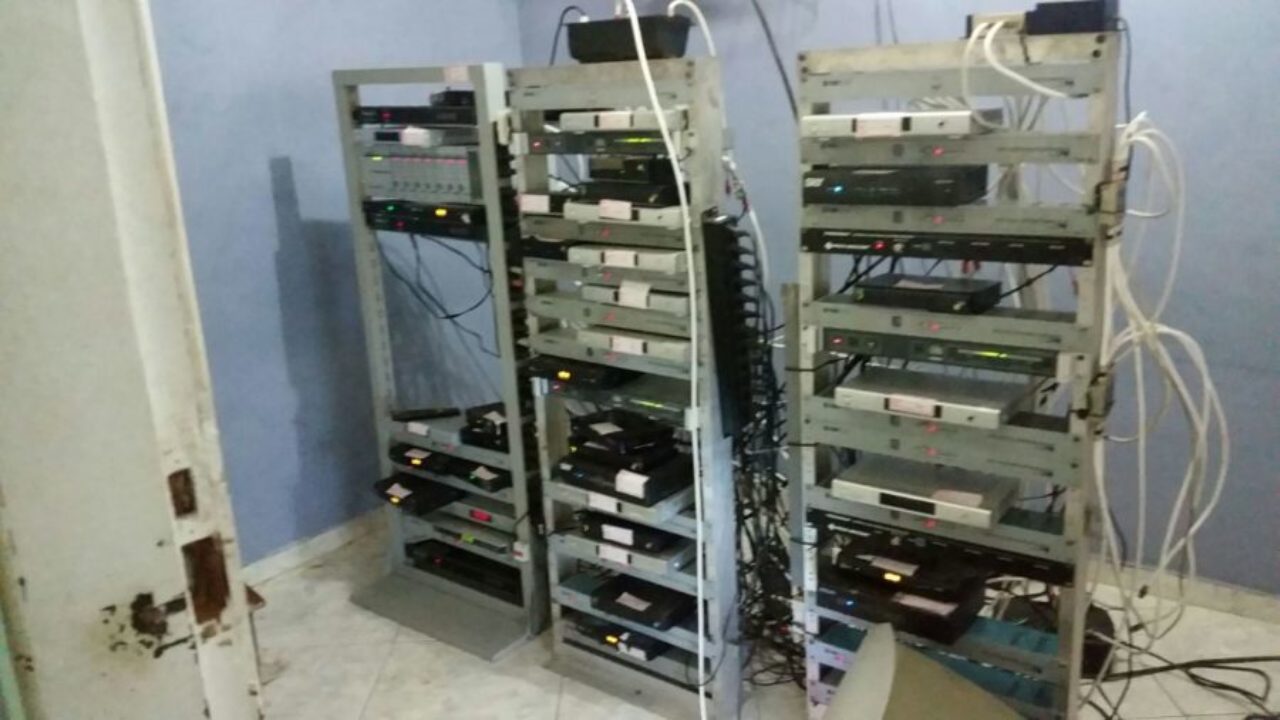 hidden tv center