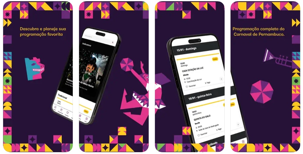 Are you going to spend the carnival in Pernambuco?  Download PE at Carnival 2023 to stay up to date with all the happenings in the state