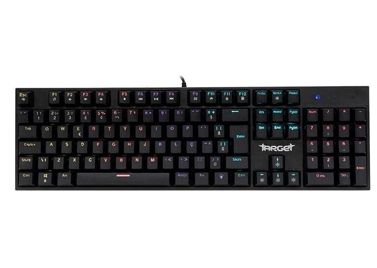 Imagem: Teclado Mecânico Gamer Sherman TGT Target