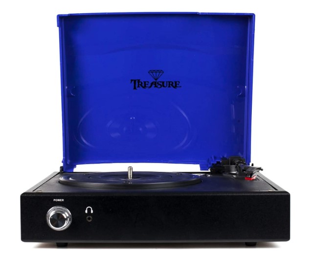 Image: Turntable Treasure Blue Royal Black