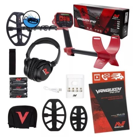 Image: Minelab Vanquish 540 Metal Detector, Pro Pack