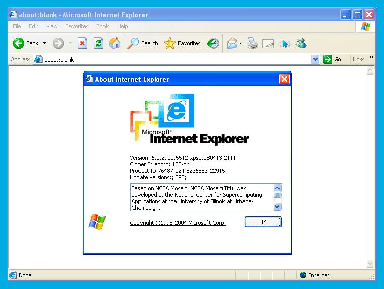 Developers had to do workarounds to make a site serveable in IE6.  (Source: Internet Explorer/Reproduction)