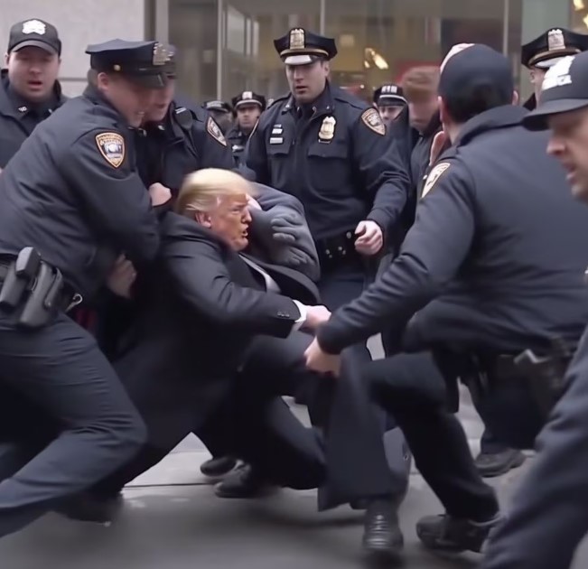 trump is arrested