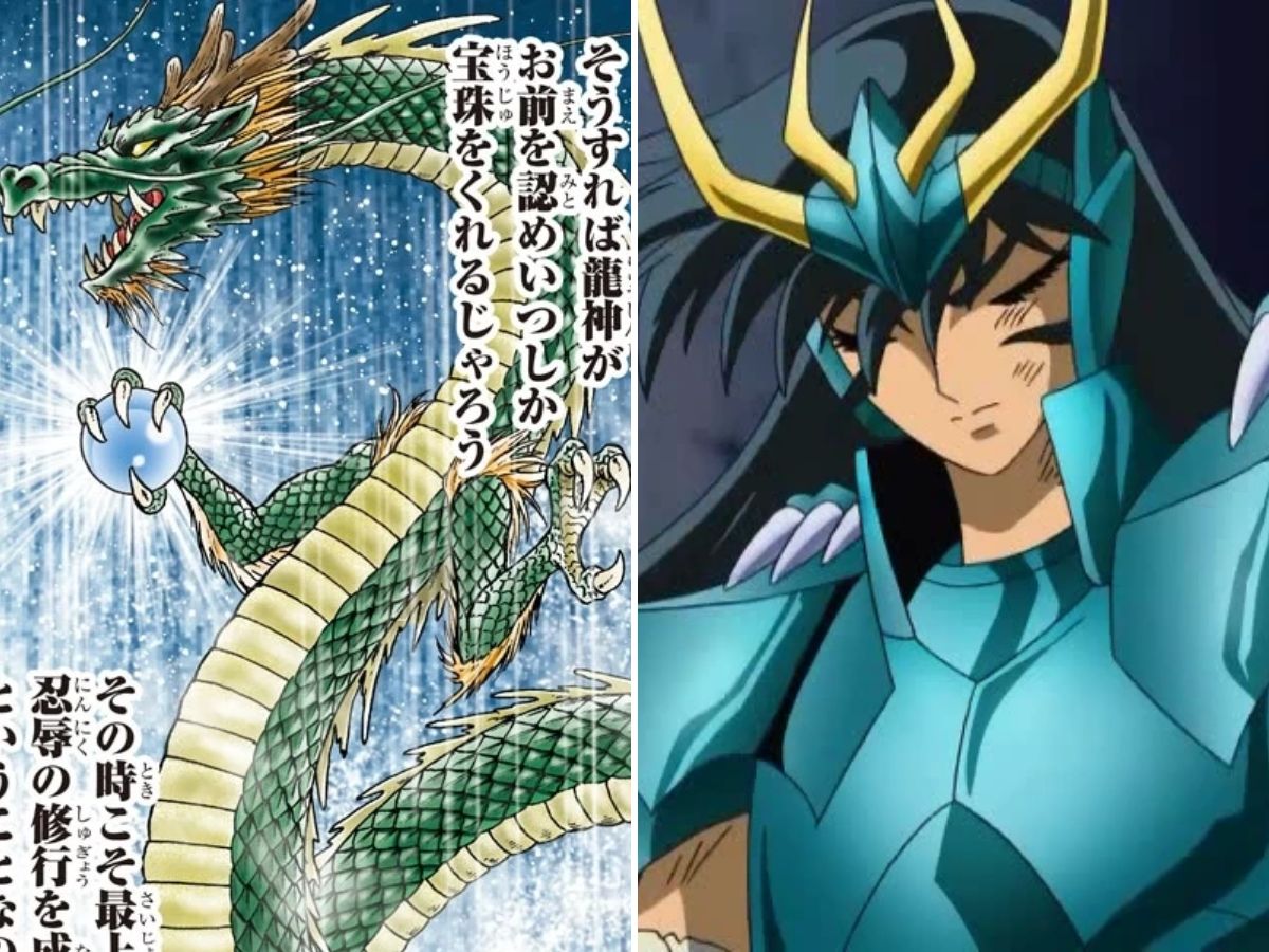 Shiriyu é protegido pela constelação do Dragão.