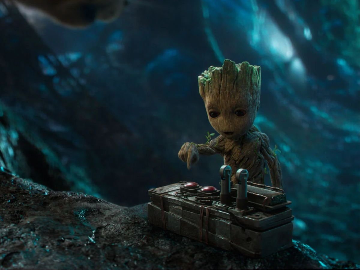 Baby Groot é pura simpatia no segundo filme da franquia.