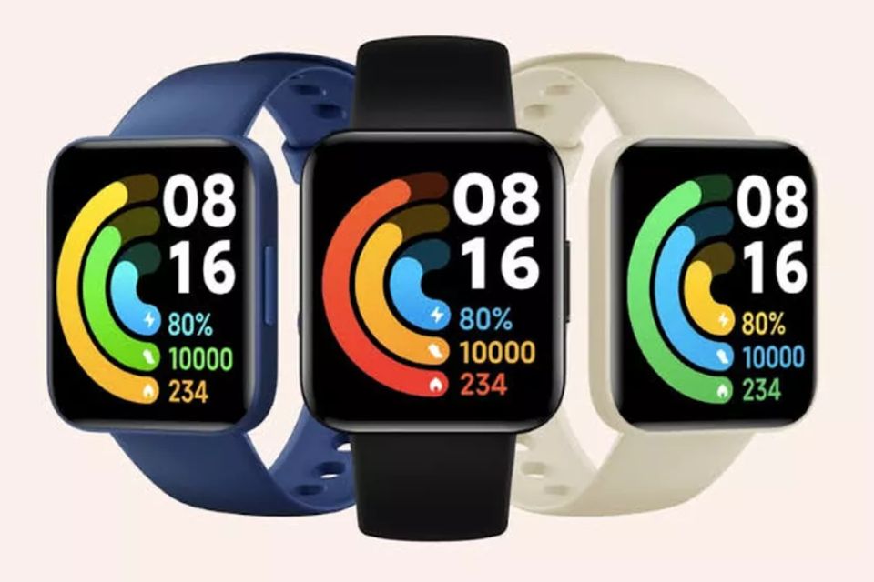 Redmi Watch 2 Lite está disponível em 3 cores.