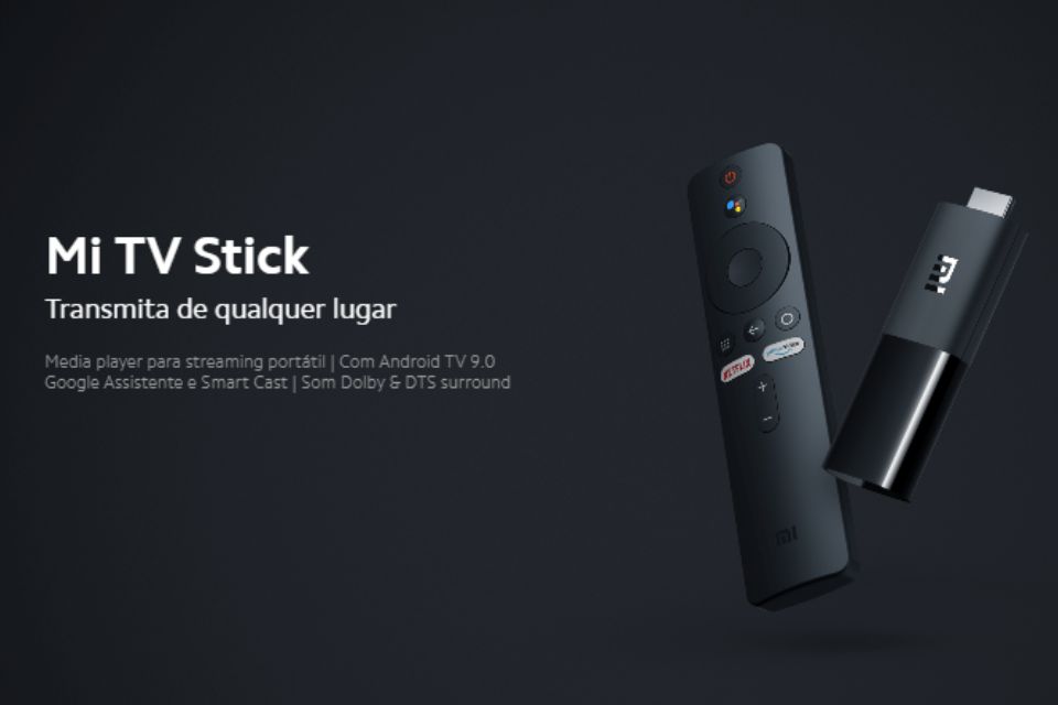 Mi TV Stick 4K é um dispositivo streaming media player portátil.