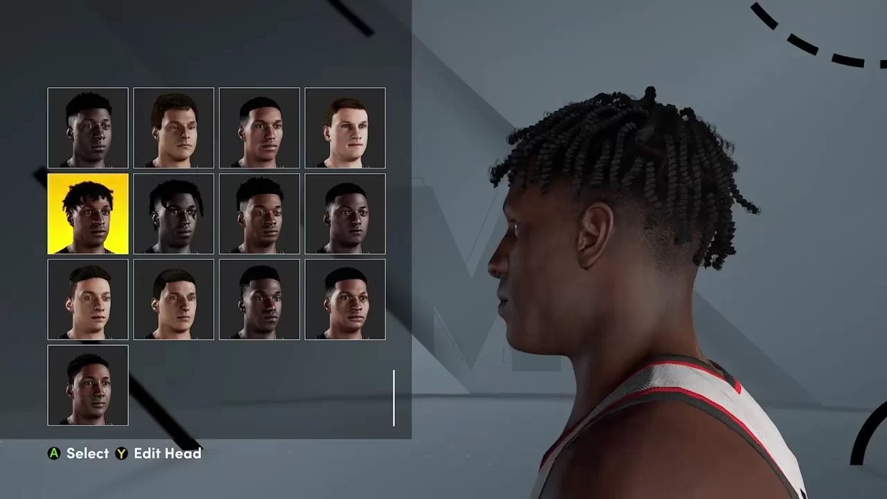 NBA 2K23 traz um amplo leque de penteados para personalizar seus jogadores