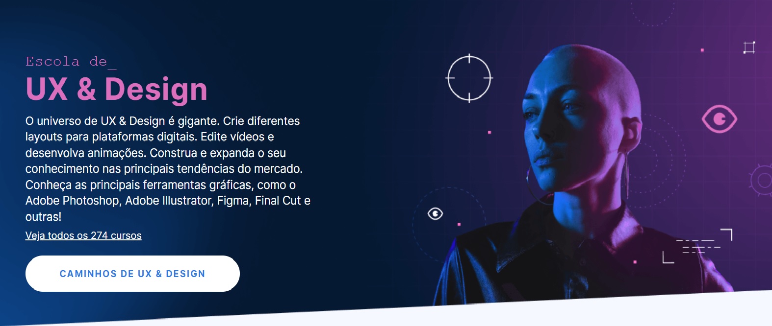 There are more than 274 courses available at the School of UX & Design.