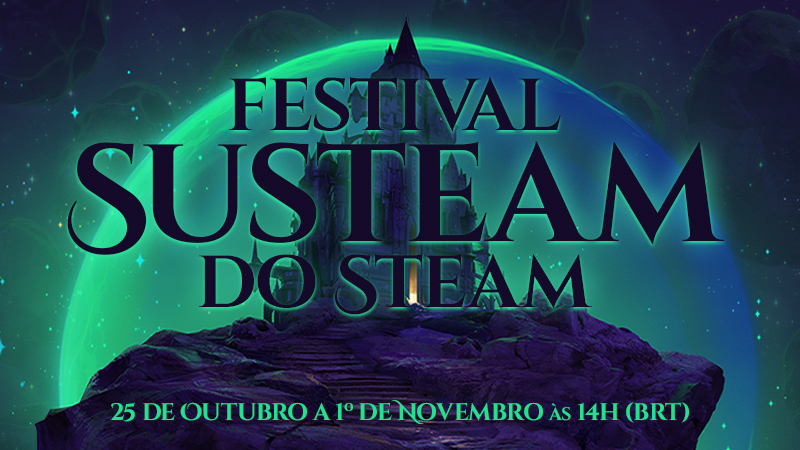 O Festival Susteam, com promoções em jogos de terror, foi realizado no ano passado e confirmado para 2023