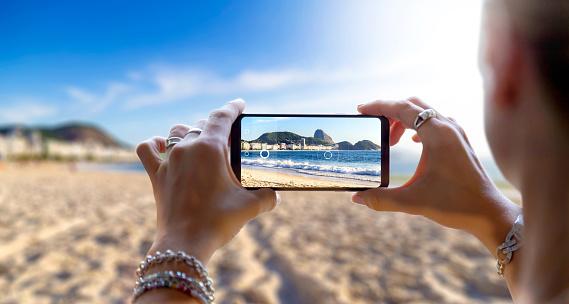 Back up your vacation photos and videos to your external hard drive.
