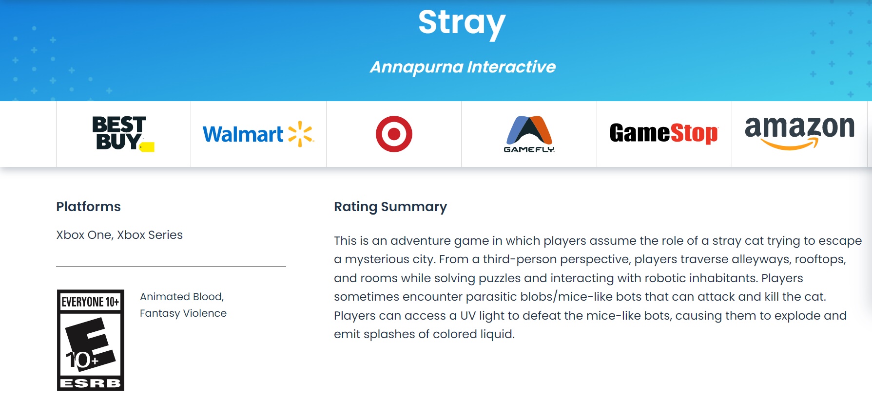 Stray: jogo do gato pode ser lançado no Xbox em julho - Tv Alagoas