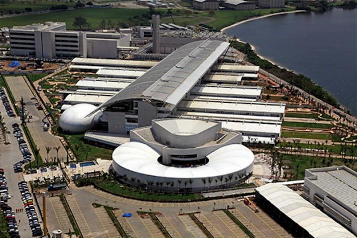 Foto aérea do Parque Tecnológico do Rio.
