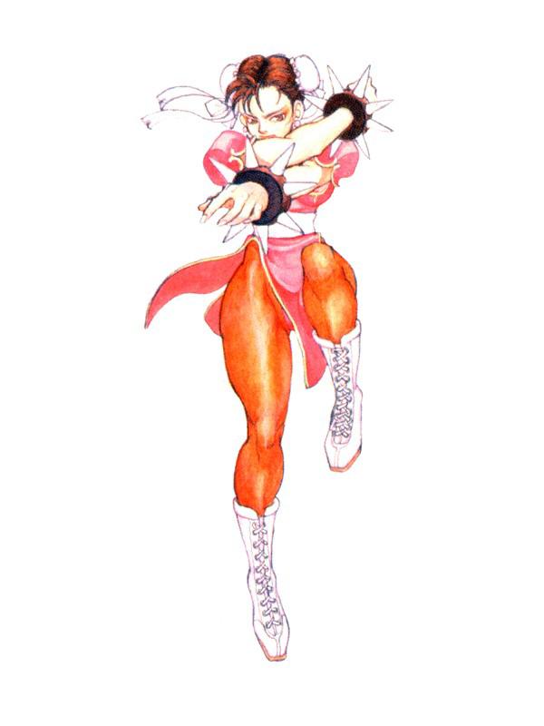 Cor original de Chun-Li