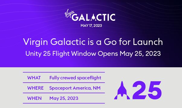 The event will be held at Spaceport America, a commercial spaceport located in New Mexico.