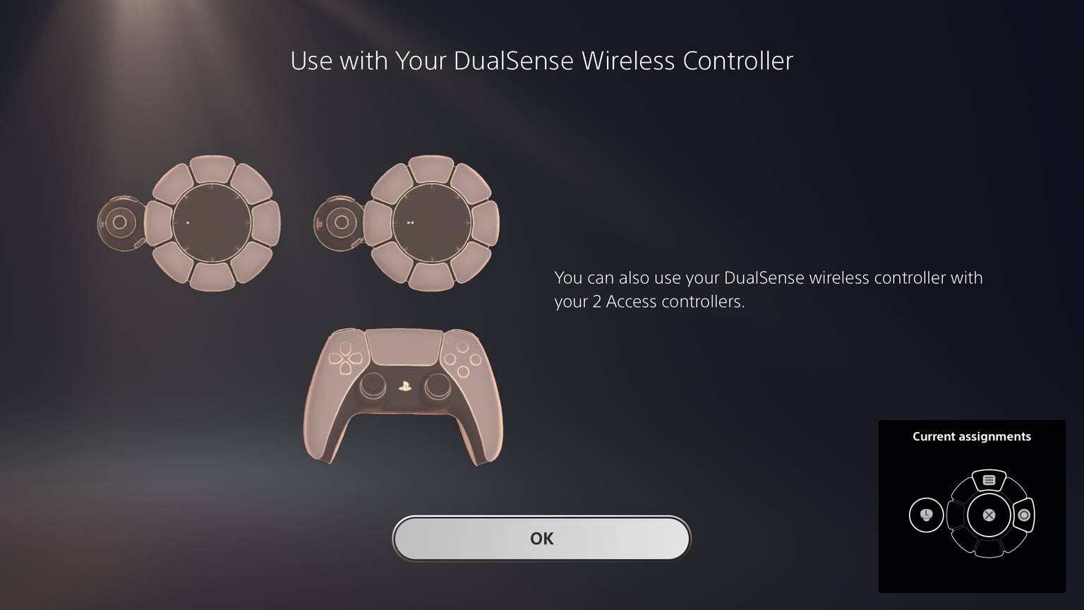 Descrição da Imagem: Menu do PS5