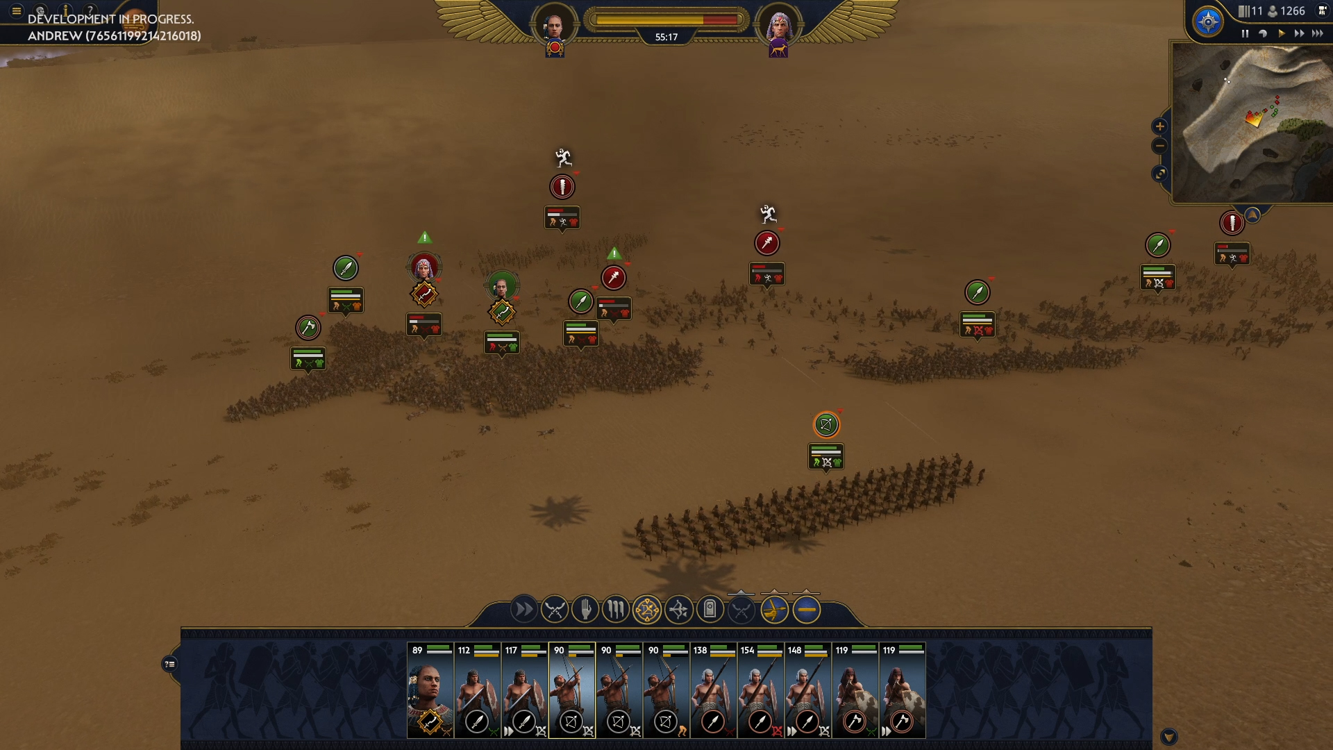 Gameplay de Total War: Pharaoh