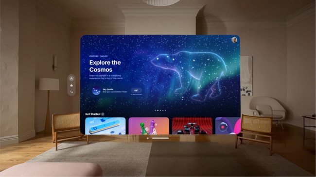 O Vision Pro oferecerá inúmeras experiências para os usuários, segundo a Apple.