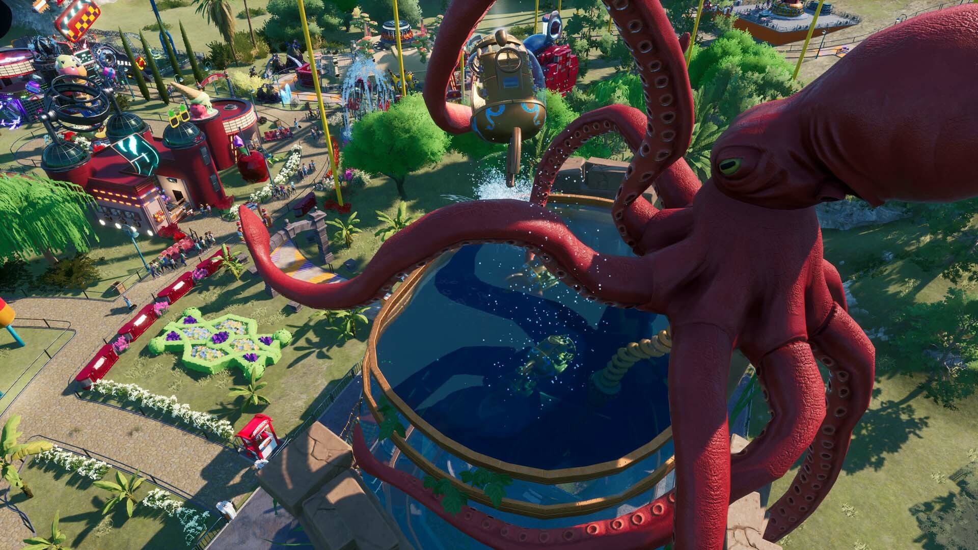 Park Beyond é um jogo inspirado pelo fenômeno dos gerenciadores de parques dos anos 90